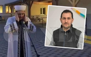 Koronavir�s nedeniyle Strasbourg'da ezan  ilk kez d��ar�da okundu